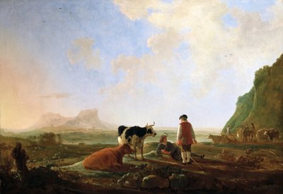 Mandriani con mucche da Aelbert Cuyp
